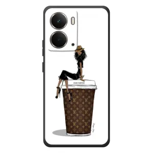 Чохли Луі Вітон для RealMe P3 (AlphaPrint - LOUIS VUITTON) (кава LOUIS VUITTON)