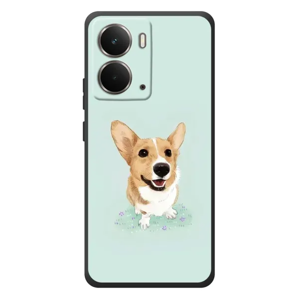 Чехол с принтом «Корги» для RealMe P3