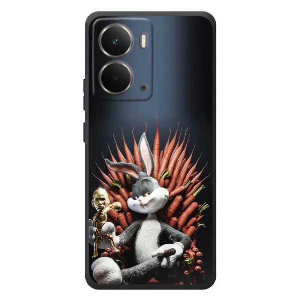 Чехол с принтом «Король Кролик» для RealMe P3