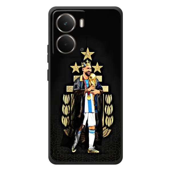 Чохол з принтом «Мессі Король» для RealMe P3