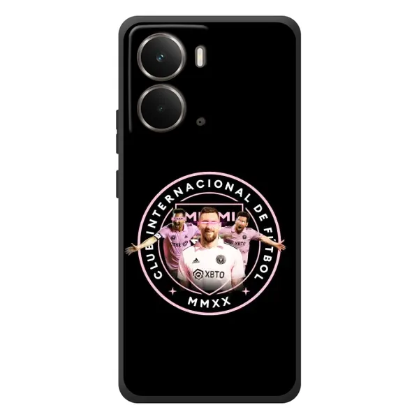 Чехол с принтом «Месси в лого» для RealMe P3