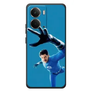 Чехол с принтом Фантастическая четверка для RealMe P3 (Мистер Фантастик супергерой)
