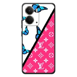 Бренднові Чохли для RealMe P3 - (PREMIUMPrint) (Мода LV)