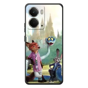 Чехол Зоотрополіс на RealMe P3 (Герои мультфильма Зверополис)