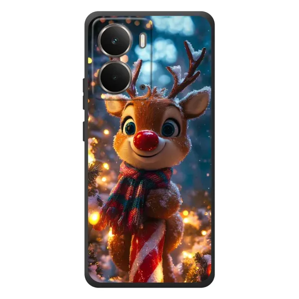 Чехол с принтом «Олень с шарфом» для RealMe P3 Чехол с принтом «Олень с шарфом» для RealMe P3