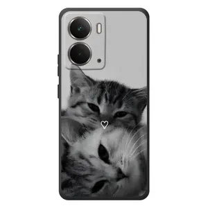 Чехол с рисунком кот на RealMe P3 (Пара котов)