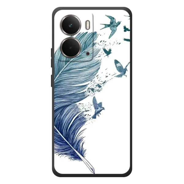 Чохол з принтом «Перо» для RealMe P3