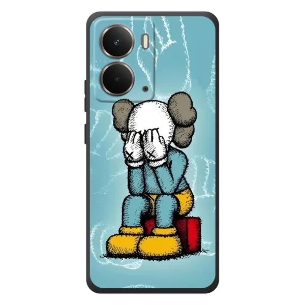 Чохол з принтом «Плач Bearbrick» для RealMe P3