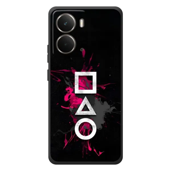 Чохол з принтом «Символи Гра кальмара» для RealMe P3