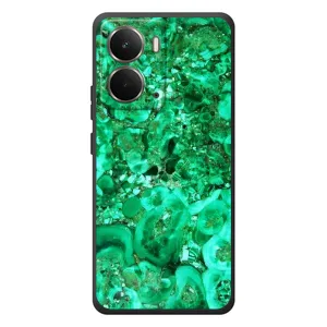 Мраморний чехол на RealMe P3 (VPrint) (Салатовий Мрамор)