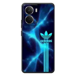 Чохли Адидас для RealMe P3 (AlphaPrint) (Синій Адідас)