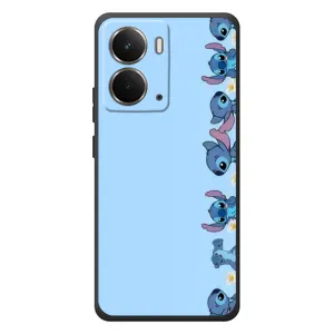 Чехол с принтом Стич на RealMe P3 (Стич фон)