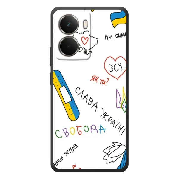 Чехол с принтом «Стикер» для RealMe P3