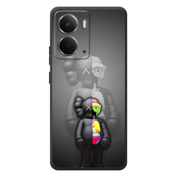 Чохол з принтом «Тіло Bearbrick» для RealMe P3