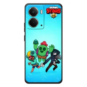 Чохол з принтом «Тріо героїв» для RealMe P3