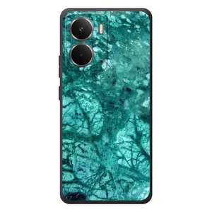 Мраморний чехол на RealMe P3 (VPrint) (Зелений мрамор)