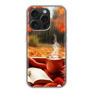 Чохол з унікальним дизайном 'Осінь з кавою' для RealMe P4 Pro (Кава і дощ)