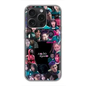 Чехол Гра в кальмара для RealMe P4 Pro (Коллаж Игра кальмара)