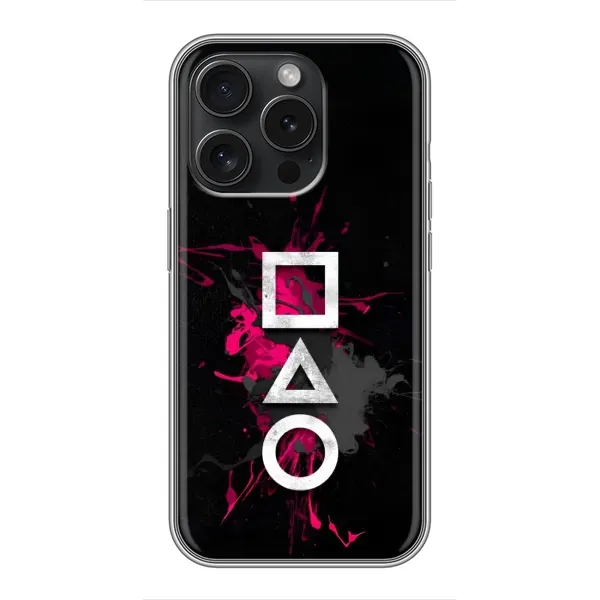 Чехол с принтом «Символы Игра кальмара» для Realme P4 Pro Чехол с принтом «Символы Игра кальмара» для Realme P4 Pro