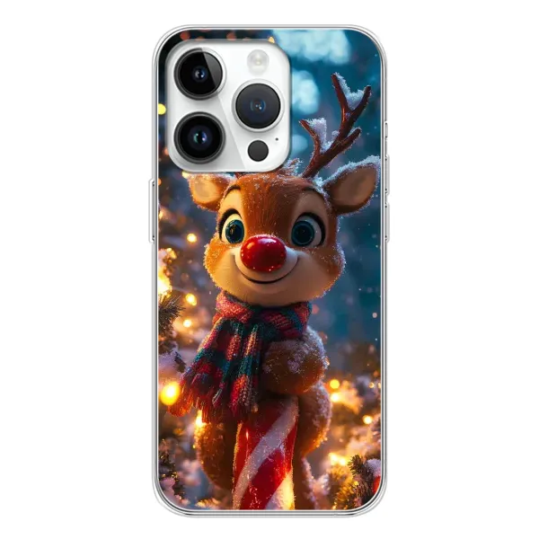 Чохол з принтом «Олень з шарфом» для Realme P4