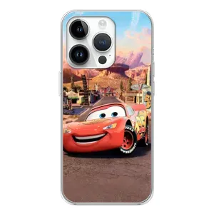 Силиконовый чехол Маквин для RealMe P4 (Радиаторный Спрингс Маквин)
