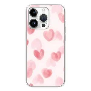 Чохол з розовим принтом для RealMe P4 (Рожеві сердечки)