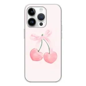 Чохол з розовим принтом для RealMe P4 (Рожеві вишні)