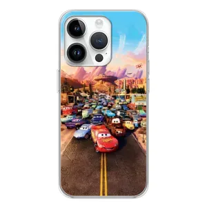 Силиконовый чехол Маквин для RealMe P4 (Тачки на трассе)