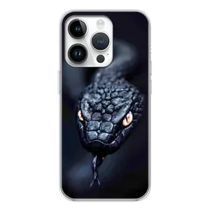 Чохол з картинкою 'Хижаки' для RealMe P4 (Чорна змія)