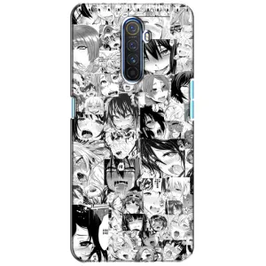 Чехол с принтом «Ahegao manga» для Realme X2 Pro