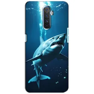 Чехол с картинкой «Хищники» для Realme X2 Pro (Акула под водой)