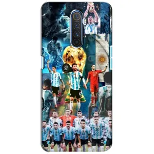 Чехлы Месси для Realme X2 Pro (AlphaPrint) (Аргентина Месси)