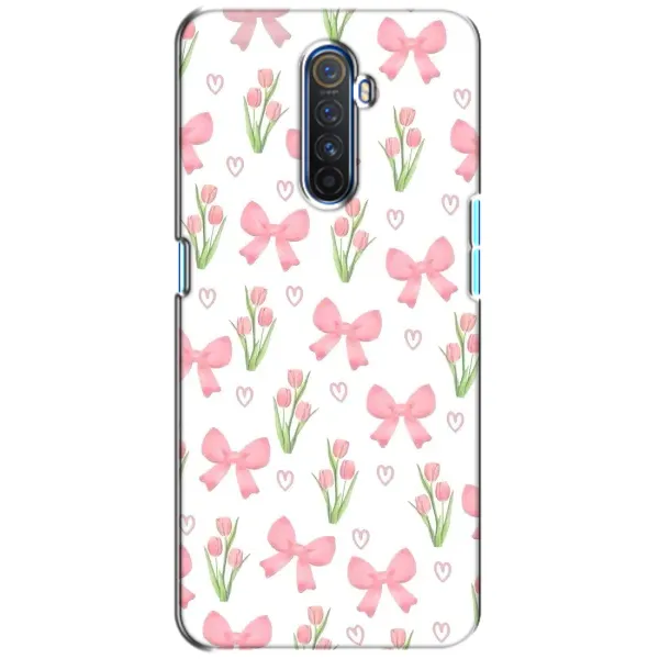 Чохол з принтом «Банти і квіти» для Realme X2 Pro