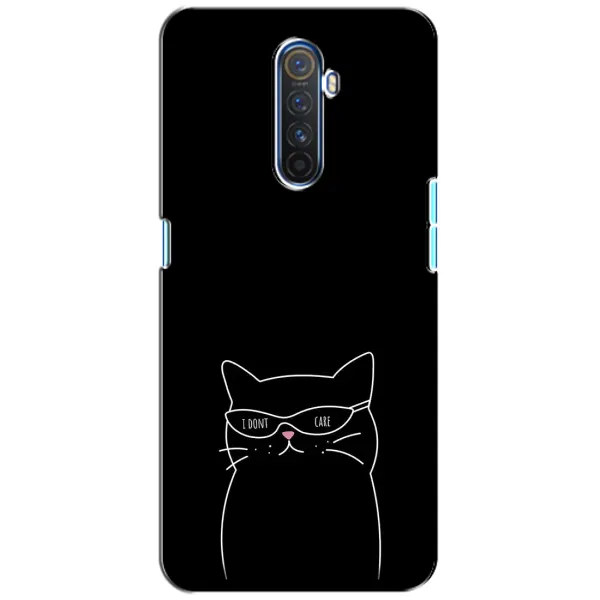 Чехол с принтом «Равнодушный кот» для Realme X2 Pro