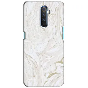 Мраморный чехол на Realme X2 Pro (VPrint) (Белый мрамор)