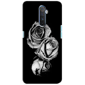 Чохол з принтом «Чорна троянда» для Realme X2 Pro