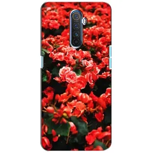 Чохли з квітами для Realme X2 Pro (VPrint) (Квіти червоні)