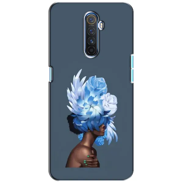 Чехол с принтом «Цветы на голове» для Realme X2 Pro