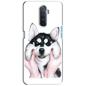 Чохли з собаками для Realme X2 Pro (VPrint) (Радісний Хаскі)