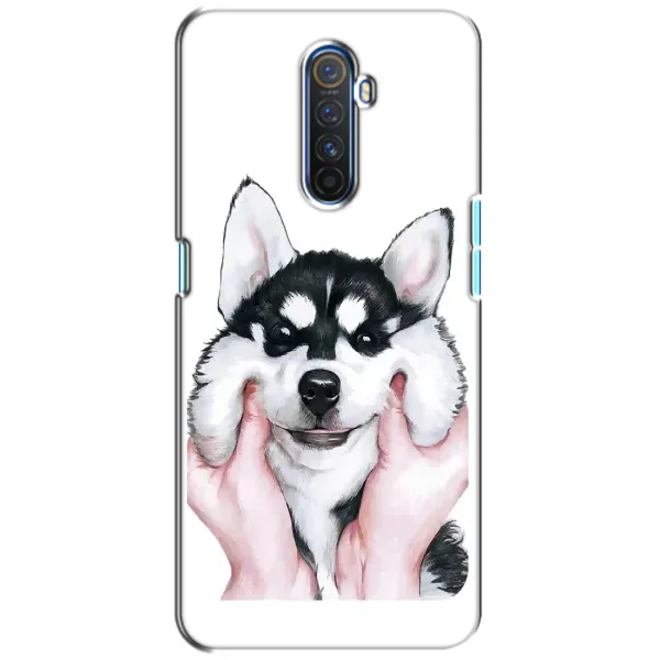 Чохол з принтом «Радісний Хаскі» для Realme X2 Pro