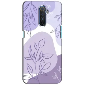 Чехол с принтом «Фиолетовые листья абстракция» для Realme X2 Pro