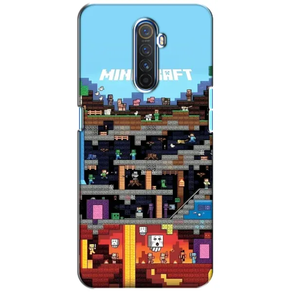 Чехол с принтом «фон Minecraft» для Realme X2 Pro