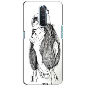 Чохол з друком для Realme X2 Pro - (Мода) (AlphaPrint) (Фото дівчини)