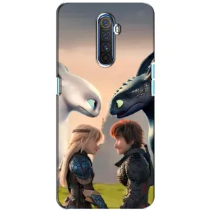 Чехол как приручить дракона на Realme X2 Pro (Иккинг и Астрид)