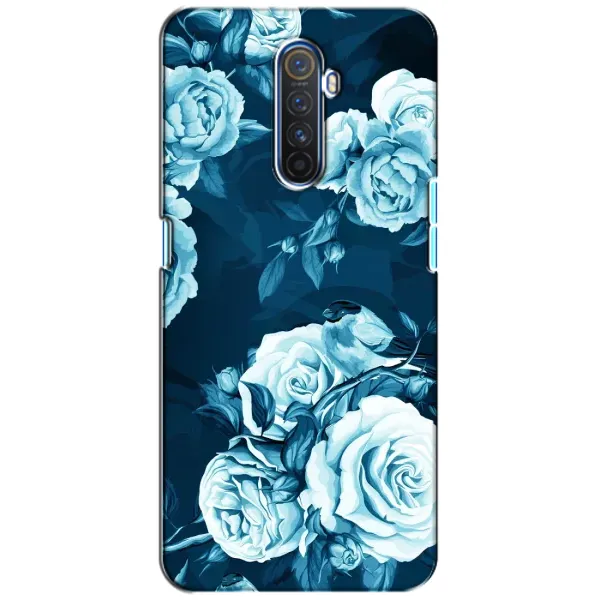 Чехол с принтом «Голубые Бутоны» для Realme X2 Pro