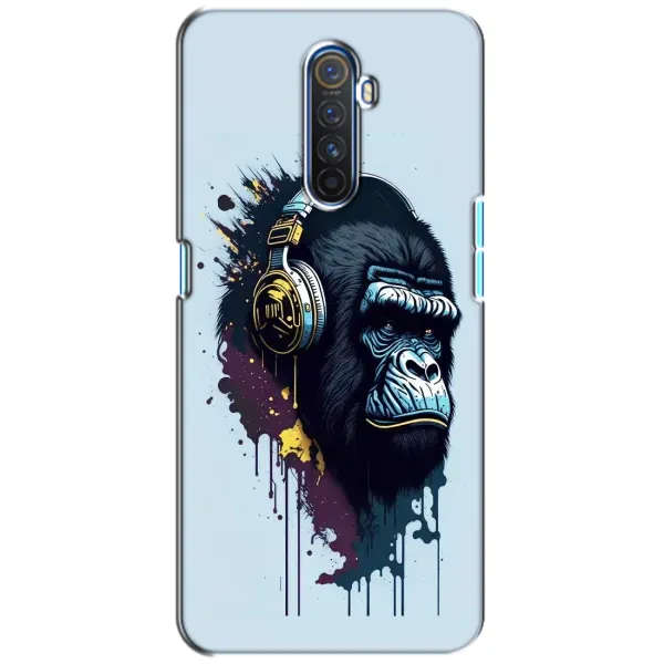 Чехол с принтом «Горилла в наушниках» для Realme X2 Pro