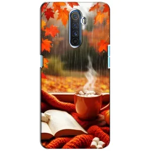 Чехол с принтом «Кофе и дождь» для Realme X2 Pro