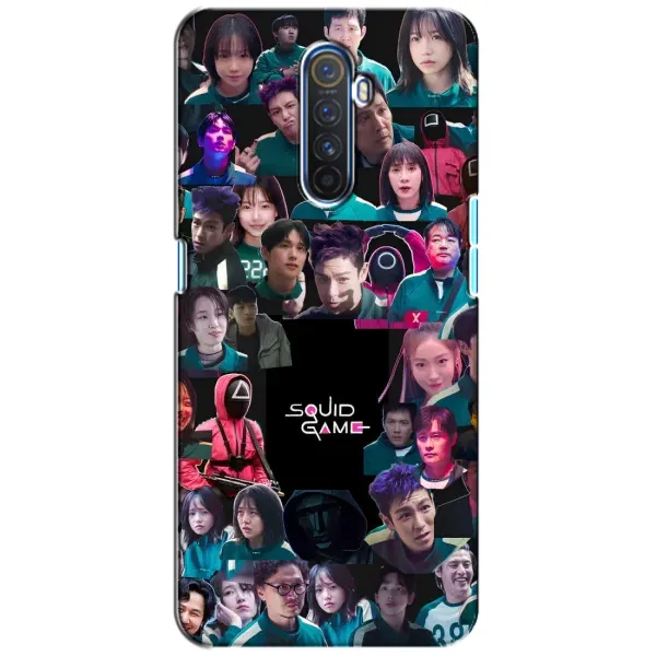 Чехол с принтом «Коллаж Игра кальмара» для Realme X2 Pro