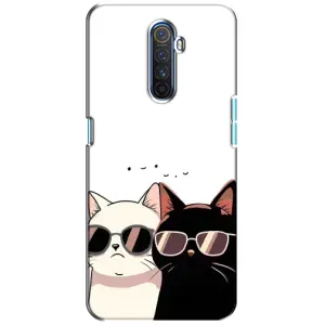 Чехол с рисунком кот на Realme X2 Pro (Коты в очках)