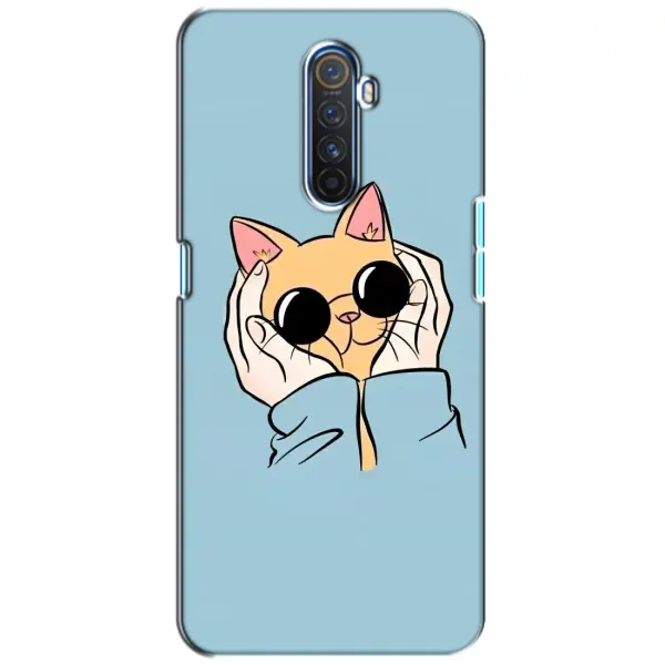 Чехол с принтом «Котик в очках» для Realme X2 Pro